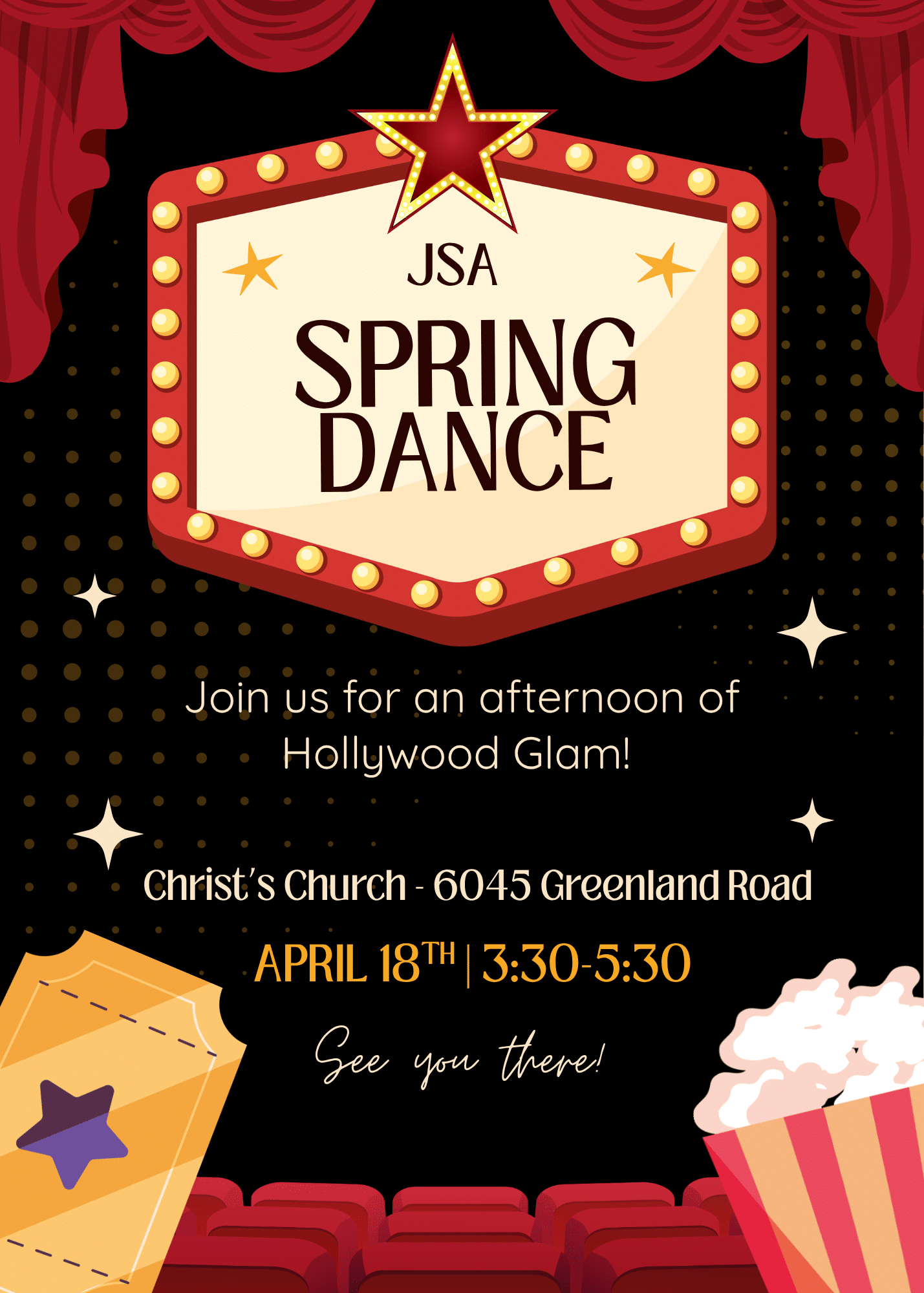 JSA "Hollywood Glam" Spring Dance